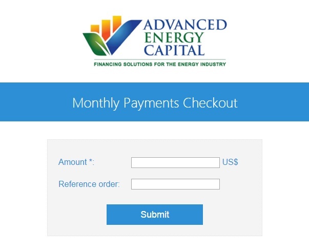AEC Monthly Payments Checkout